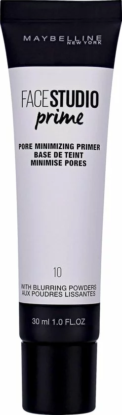 Uitgang ❤️ Maybelline Face Studio Prime - 10 Pore Minimizing Primer 🤩