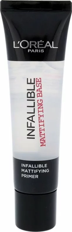 Gloednieuw ⌛ L?Or?al Paris L Or Al Paris - Infaillible Mattifying Base - Matterende Primer - 35 Ml 👍 -Beauty Winkel 262x840