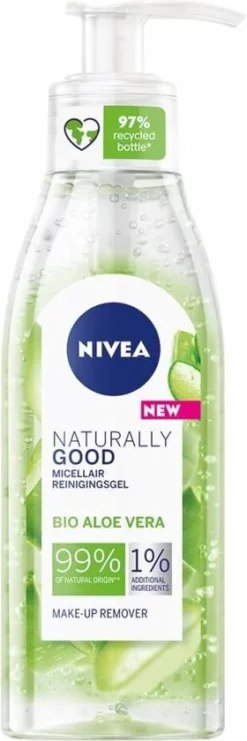 Top 10 ⭐ NIVEA Naturally Good Micellair Washgel Met Biologische Alo Vera - 140ml 💯