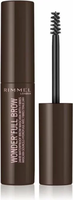 Coupon ✨ Rimmel London Wonder'full 24 Hour Brow Mascara - Wenkbrauwgel - 003 Dark Brown ✨