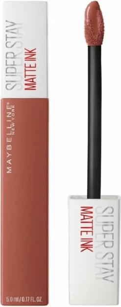 Goedkoop 🔔 Maybelline Superstay Matte Ink Lippenstift - 70 Amazonian - Nude - Vloeibare Matte 💄 Lipstick 😉