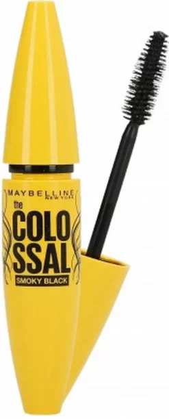 Gloednieuw 🎁 Maybelline Volum'Express Colossal Smoky Dangerous Mascara - Zwart 😀 -Beauty Winkel 339x840 3