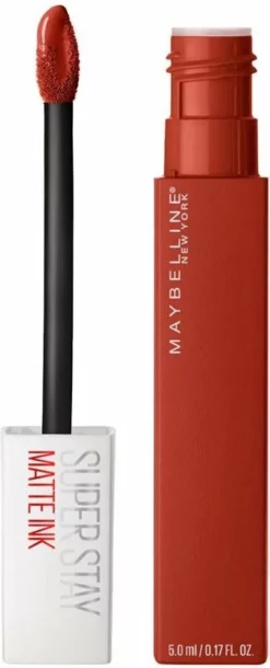 Flash-uitverkoop 🔔 Maybelline Superstay Matte Ink Lippenstift - 117 Ground Breaker - Rood - Vloeibare Matte 💄 Lipstick 🤩 -Beauty Winkel 340x840 4