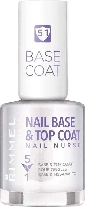 Groothandel ๐ Rimmel London Nail Nurse Basecoat & Topcoat Nagellak - Transparant ๐งจ 3 Groothandel ๐ Rimmel London Nail Nurse Basecoat & Topcoat Nagellak - Transparant ๐งจ