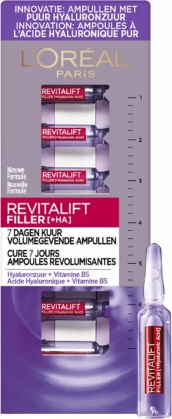 Top 10 💯 L?Or?al Paris L Or Al Paris Skin Expert Revitalift Filler Hyaluronzuur Ampullen - Kuur 7 Dagen 🌟 -Beauty Winkel 346x840