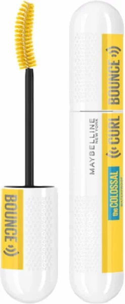 Hete verkoop 😀 Maybelline Colossal Curl Bounce Mascara Very Black - Waterproof 10 Ml 🌟