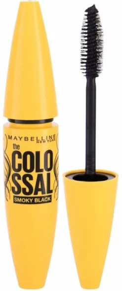 Gloednieuw 🎁 Maybelline Volum'Express Colossal Smoky Dangerous Mascara - Zwart 😀 -Beauty Winkel 352x840 1
