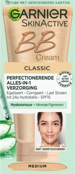 Aanbiedingen 🎉 Garnier SkinActive BB Cream Classic Medium 5-in-1 Verzorging - 50 Ml 🌟 -Beauty Winkel 363x840 1
