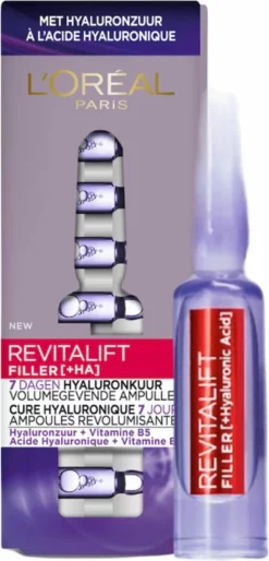 Top 10 💯 L?Or?al Paris L Or Al Paris Skin Expert Revitalift Filler Hyaluronzuur Ampullen - Kuur 7 Dagen 🌟 -Beauty Winkel 404x840