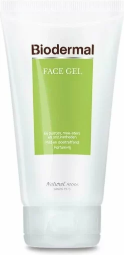 Goedkoop 😉 Biodermal Vette & Gemengde Huid Face Gel - 150ml Bij Overtollig Talg, Puistjes En Onzuiverheden 🛒 -Beauty Winkel 411x840