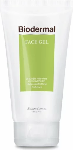 Goedkoop 😉 Biodermal Vette & Gemengde Huid Face Gel - 150ml Bij Overtollig Talg, Puistjes En Onzuiverheden 🛒