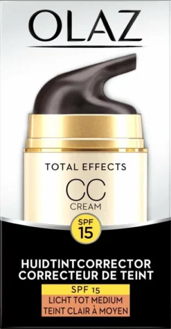 Kopen 🎁 Olaz Total Effects CC Cream Licht Tot Medium 50ml ✨