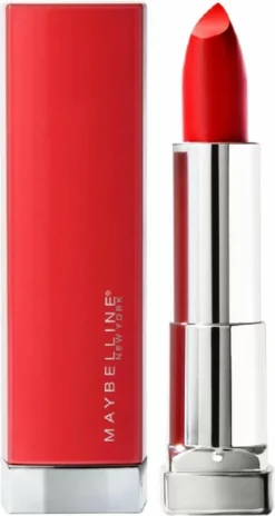 Begroting 🤩 Maybelline Color Sensational Made For All Lippenstift - 382 Red For Me - Rood - Mat 🎉