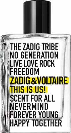Goedkoopste 😀 Zadig & Voltaire This Is Us! 100 Ml - Eau De Toilette - Unisex ✔️
