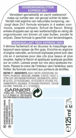 Gloednieuw 😀 Garnier SkinActive 2in1 Oogmakeupreiniging - 6 X 125 Ml - Voordeelverpakking 🤩 -Beauty Winkel 460x840 2
