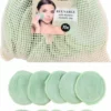 Groothandel 🎁 Merkloos LifeProducts4You Herbruikbare Wattenschijfjes - Zoogcompressen - Gezichtsreiniger - Make Up Remover - Wasbare Wattenschijfjes - Zero Waste - 3 Laags - Duurzame & Biologische - Gratis Waszakje - 10 Stuks 🧨 -Beauty Winkel 483x840 3
