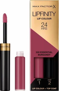 Goedkoopste 𧨠Max Factor Lipfinity Essential Lippenstift - 330 Burgundy π 18 Goedkoopste 𧨠Max Factor Lipfinity Essential Lippenstift - 330 Burgundy π -Beauty Winkel 542x840 6