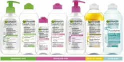 Nieuw 🎁 Garnier SkinActive - Micellair Reinigingswater Gemengde Huid - 3 X 400ml - Micellair Water Voordeelverpakking 😉 -Beauty Winkel 550x279