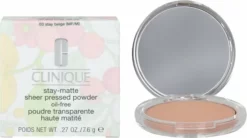 Uitgang ❤️ Clinique Stay-Matte Sheer Pressed Powder - 03 Stay Beige - 7,6 G 🔥 17 Uitgang ❤️ Clinique Stay-Matte Sheer Pressed Powder - 03 Stay Beige - 7,6 G 🔥 -Beauty Winkel 550x308 6