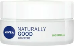 Korting 🤩 Nivea Naturally Good Dagcr Me Gevoelige Huid - 50 Ml - Met Bio Kamille 👏 -Beauty Winkel 550x342 1