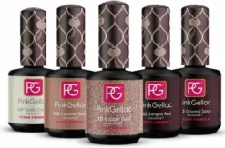 Kopen 🎉 Pink Gellac | Color Box Uncovered7 - Gellak - Set Van 5 Sprankelende Kleuren 👍 -Beauty Winkel 550x363 3