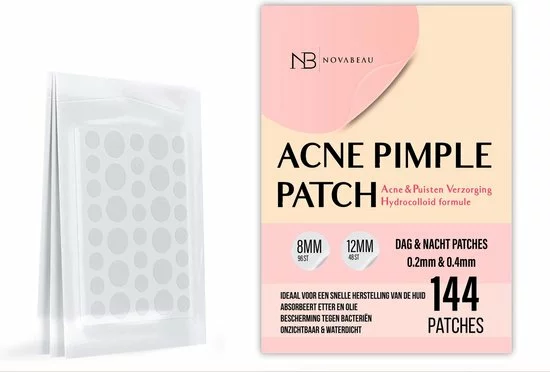 Goedkoopste π Novabeau Acne Patches Voor Dag En Nacht - Puisten Verwijderaar - Huidreiniger - 144 Stuks In 2 Formaten - Pukkel Pleister - Pimple Patch Die Onzuiverheden Absorbeert - Acneverzorging π 3 Goedkoopste π Novabeau Acne Patches Voor Dag En Nacht - Puisten Verwijderaar - Huidreiniger - 144 Stuks In 2 Formaten - Pukkel Pleister - Pimple Patch Die Onzuiverheden Absorbeert - Acneverzorging π
