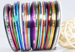Promo ๐ 10 Rolletjes Striper 1mm Nail Art Striping Tape / Sparkolia Decoratie Sticker Nagel / Multicolor Gemengde Kleuren โค๏ธ 15 Promo ๐ 10 Rolletjes Striper 1mm Nail Art Striping Tape / Sparkolia Decoratie Sticker Nagel / Multicolor Gemengde Kleuren โค๏ธ -Beauty Winkel 550x383