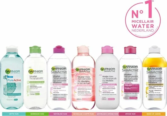 Begroting 😀 Garnier Skinactive Micellair Reinigingswater Delicate Huid En Ogen - 3 X 400 Ml - Micellair Water Voordeelverpakking 💯 8 Begroting 😀 Garnier Skinactive Micellair Reinigingswater Delicate Huid En Ogen - 3 X 400 Ml - Micellair Water Voordeelverpakking 💯 - Afbeelding 6