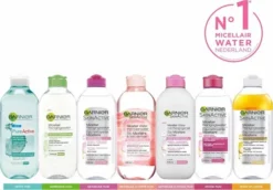 Nieuw 🎁 Garnier SkinActive - Micellair Reinigingswater Gemengde Huid - 3 X 400ml - Micellair Water Voordeelverpakking 😉 -Beauty Winkel 550x384