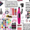 Flash-uitverkoop 😀 Royala - Acrylnagels Starterspakket Incl. Nagelfreesmachine | +12 Grote Potjes Colored Acryl Poeder | Acryl Nagels Starter Kit Set | Nail Art Pakket | 84 Delig | 500 Franse Tips 👏 -Beauty Winkel 550x408 5