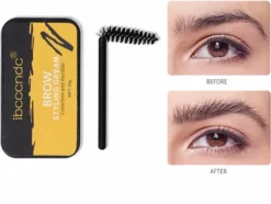 Hete verkoop 🧨 Palm Cosmetics Palm Brow Styling Soap - 100% Vegan - Wenkbrauw Styling Zeep - Wenkbrauwgel Met Langdurig Effect Veilig En Natuurlijk Brow Shaping - Wenkbrauw Soap 🌟