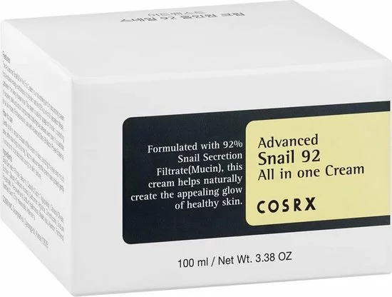 Hete verkoop β€οΈ COSRX Advanced Snail 92 - All In One Cream - Gezichtscr Me - 100 Ml π 5 Hete verkoop β€οΈ COSRX Advanced Snail 92 - All In One Cream - Gezichtscr Me - 100 Ml π - Afbeelding 3