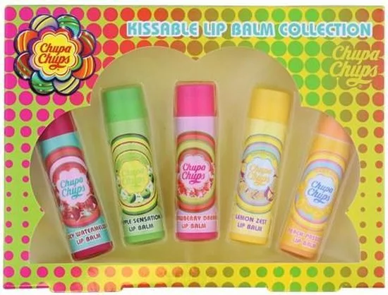 Gloednieuw βοΈ Lippenbalsem Chupa Chups - 5 Stuks π 3 Gloednieuw βοΈ Lippenbalsem Chupa Chups - 5 Stuks π
