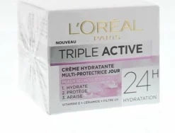 Uitgang ❤️ L’Oréal Paris Triple Active Hydraterende Dagcrème - Droge En Gevoelige Huid - 50ml 💯 -Beauty Winkel 550x419 3