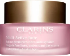 Nieuw 🎉 Clarins Multi-active Creme Jour Toutes Peaux -Dagcr Me - 50 Ml 🧨 -Beauty Winkel 550x438 2