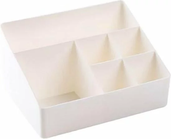 Promo ๐ Merkloos Make-Up Organizer - Opbergdoos - Cosmetica - Wit/Creme -Sieraden - Nagelak - Make Up Organizer - Make Up Organizers ๐ฅ 5 Promo ๐ Merkloos Make-Up Organizer - Opbergdoos - Cosmetica - Wit/Creme -Sieraden - Nagelak - Make Up Organizer - Make Up Organizers ๐ฅ - Afbeelding 3