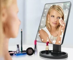 Nieuw ๐ HUISSON Make Up Spiegel Met Verlichting 24 LED Lampen Scheerspiegel Vergrootspiegel ๐งจ 25 Nieuw ๐ HUISSON Make Up Spiegel Met Verlichting 24 LED Lampen Scheerspiegel Vergrootspiegel ๐งจ -Beauty Winkel 550x453 1