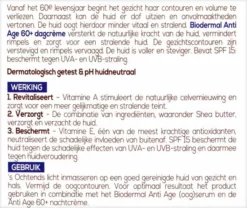 Korting ⌛ Biodermal Anti Age Dagcr Me 60+ - Dagcr Me Met Hyaluronzuur En Ceramide - Met - SPF15 - Geeft De Huid Meer Stevigheid - 50ml ✨ 21 Korting ⌛ Biodermal Anti Age Dagcr Me 60+ - Dagcr Me Met Hyaluronzuur En Ceramide - Met - SPF15 - Geeft De Huid Meer Stevigheid - 50ml ✨ -Beauty Winkel 550x463