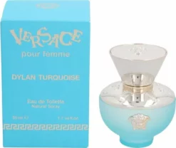 Coupon 🎁 Versace - Dylan Turquoise Pour Femme - Eau De Toilette - 50ml ❤️ -Beauty Winkel 550x464