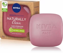 Goedkoop ⭐ NIVEA Naturally Clean Face Bar Make Up Remover 75 Gr 🔥