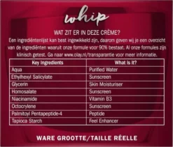 Top 10 👏 Olay Regenerist Whip- Hydraterende Dagcr Me SPF30 - 50 Ml 👍 -Beauty Winkel 550x470 1