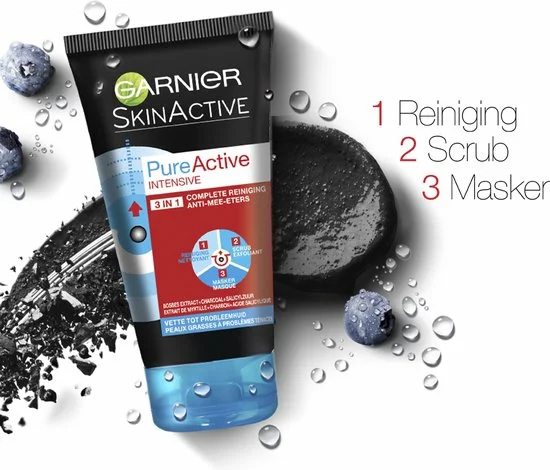 Aanbiedingen ๐งจ Garnier SkinActive PureActive 3in1 Gezichtsmasker Met Charcoal - 3 X 150 Ml ๐ 10 Aanbiedingen ๐งจ Garnier SkinActive PureActive 3in1 Gezichtsmasker Met Charcoal - 3 X 150 Ml ๐ - Afbeelding 8