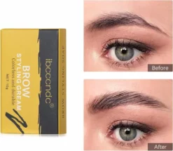 Hete verkoop 🧨 Palm Cosmetics Palm Brow Styling Soap - 100% Vegan - Wenkbrauw Styling Zeep - Wenkbrauwgel Met Langdurig Effect Veilig En Natuurlijk Brow Shaping - Wenkbrauw Soap 🌟 -Beauty Winkel 550x478 3