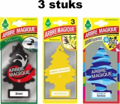 Begroting ✨ Arbre Magique - Geurboom - Autogeur - Arbre Magique Luchtverfrisser - Arbre Magique - 3 Stuks! - Set Van 3 - Auto Geurverfrisser - Auto Parfum - 👏