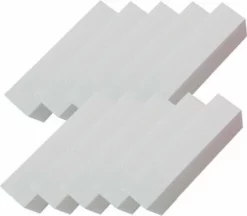 Begroting ✨ Merkloos 2x Nagelblok, Wit 😀 -Beauty Winkel 550x482 1