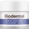 Korting ⌛ Biodermal Anti Age Dagcr Me 60+ - Dagcr Me Met Hyaluronzuur En Ceramide - Met - SPF15 - Geeft De Huid Meer Stevigheid - 50ml ✨ -Beauty Winkel 550x488
