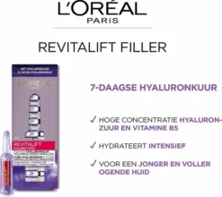 Top 10 💯 L?Or?al Paris L Or Al Paris Skin Expert Revitalift Filler Hyaluronzuur Ampullen - Kuur 7 Dagen 🌟 -Beauty Winkel 550x490