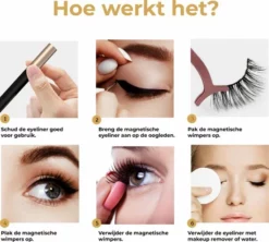 Top 10 ⭐ Blink Studio Magnetische Nep Wimpers Met 2 Magnetic Eyeliners En Applicator - 10 Magnetische Lashes - Wimperextensions - Zwart ⌛ -Beauty Winkel 550x494 1