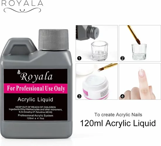 Nieuw 𧨠Royala Acryl Vloeistof Liquid Monomer Nagellak 120 Ml Fles π₯° 4 Nieuw 𧨠Royala Acryl Vloeistof Liquid Monomer Nagellak 120 Ml Fles π₯° - Afbeelding 2