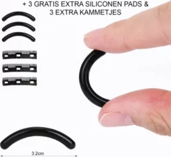 Promo π INTER-ESQUE Wimperkruller - Eyelash Curler + 3x Gratis Extra Siliconen Pad & 3x Extra Kam - Zwart π― 13 Promo π INTER-ESQUE Wimperkruller - Eyelash Curler + 3x Gratis Extra Siliconen Pad & 3x Extra Kam - Zwart π― -Beauty Winkel 550x503 1